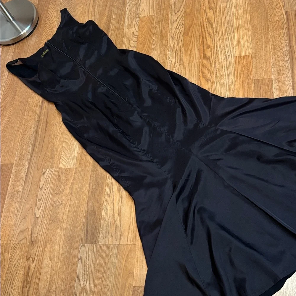 Vintage 1990’s Georgiou sleeveless black trumpet mermaid maxi dress. Size S. - Picture 13 of 17